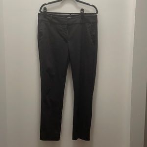 Loft Outlet Black Skinny Ankle Pants